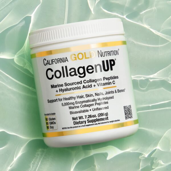 California Gold Nutrition, CollagenUP, Unflavored, 7.26 oz (206 g) - Image 4