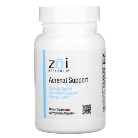 ZOI Research, Adrenal Support, 60 Vegetarian Capsules