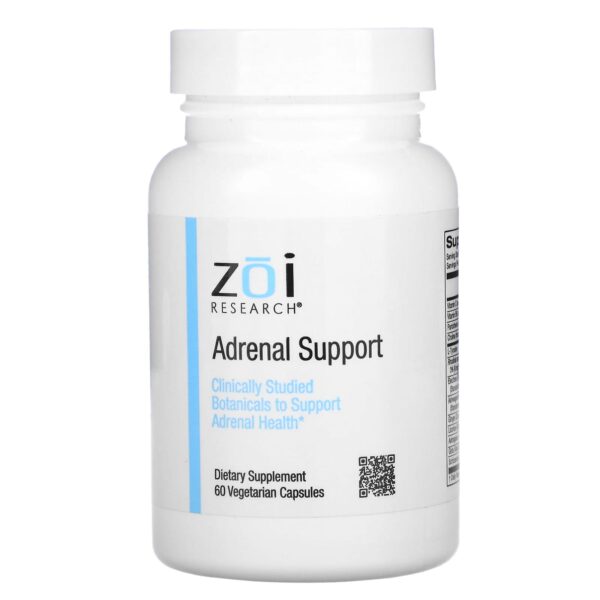 ZOI Research, Adrenal Support, 60 Vegetarian Capsules