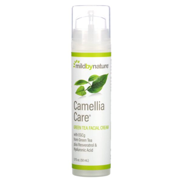 Mild By Nature, Camellia Care, EGCG Green Tea Skin Cream, 1.7 fl oz (50 ml)