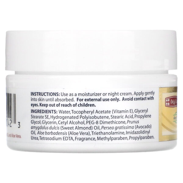 De La Cruz, Vitamin E Cream, 0.42 oz (12 g) - Image 2