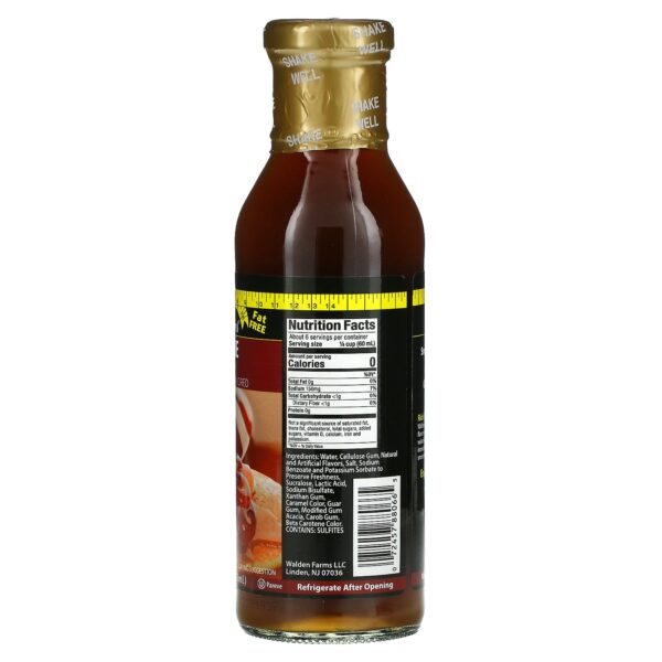 Walden Farms, Pancake Syrup, 12 fl oz (355 ml) - Image 2