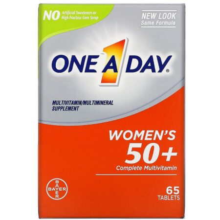 One-A-Day, Women’s 50+ Total Multivitamin, 65 Tablets