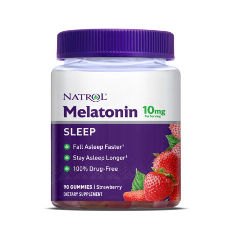 Natrol Melatonin 10Mg Gummy, 90 Count 1 ea (Pack of 2)