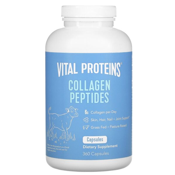 Vital Proteins, Collagen Peptides, 360 Capsules