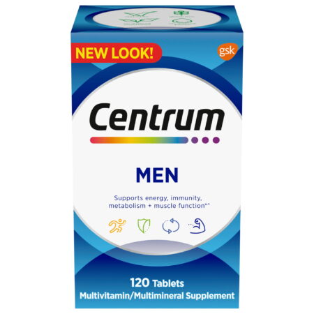 Centrum Multivitamins for Guys, Multivitamin/Multimineral Supplement – 120 Count