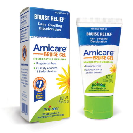 Boiron Arnicare Swelling Gel, Homeopathic Medication for Swelling Relief, Discomfort, Swelling, Staining, 1.5 oz