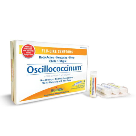 Boiron Oscillococcinum System Dosage, Homeopathic Medication for Flu-Like Manifestation, Body Aches, Headache, Fever, Chills, Tiredness, 6 Dosages