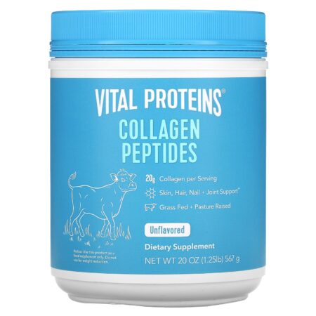 Vital Proteins, Collagen Peptides, Unflavored, 1.25 lbs (567 g)