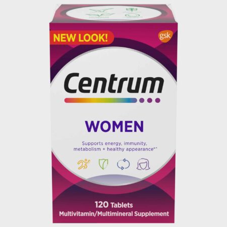 Centrum Multivitamins for Women, Multivitamin/Multimineral Supplement – 120 Count