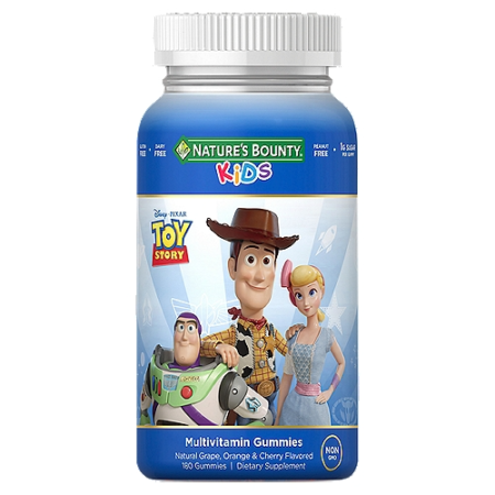 Nature’s Bounty Children Disney ® and Pixar ® Toy Story Multivitamin Gummies, 200 Count