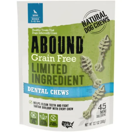 Abound® Grain Free Limited Ingredient Regular Dental Dog Chews