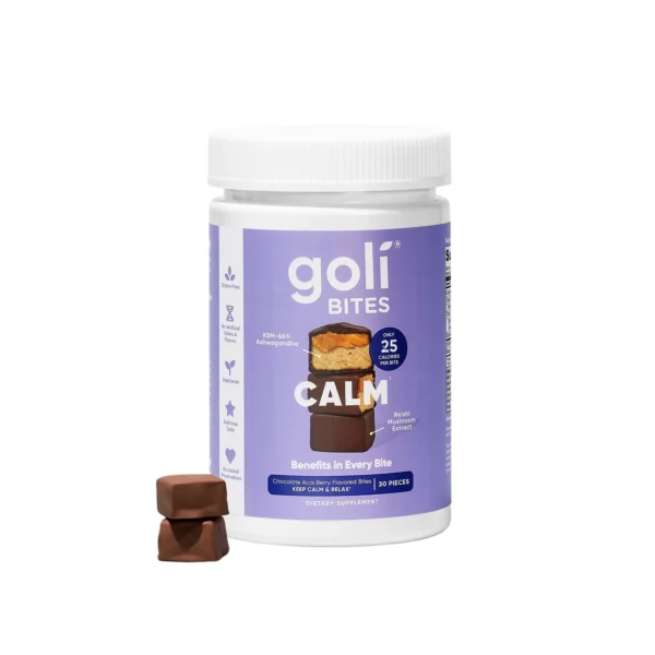 Goli® Nutrition Calm Chocolate Acai Berry Flavored Dietary Supplement Bites