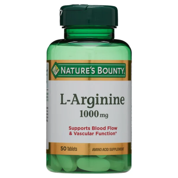 Nature's Bounty L-Arginine Tablets 1000mg