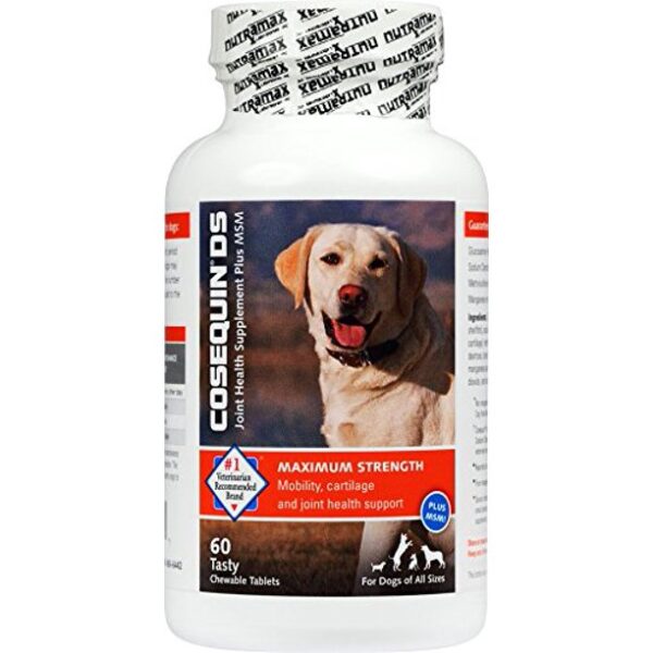 Nutramax Cosequin DS Plus MSM for Dogs Chewable Tablets