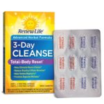 Renew Life 3-Day Cleanse Total Body Reset Dietary Supplement Vegetable Capsules