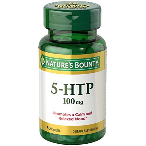 Nature's Bounty 5-HTP 100mg Capsules