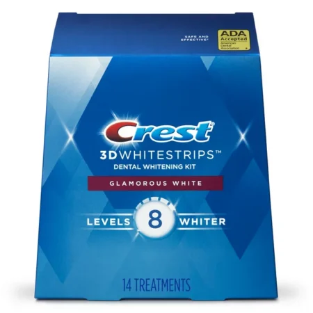 Crest 3D Whitestrips Glamorous White Teeth Whitening Kit 14 Treatments