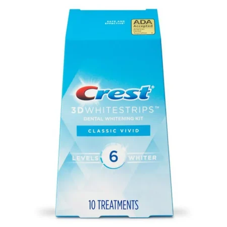 Crest 3D Whitestrips Classic Vivid Teeth Whitening Kit