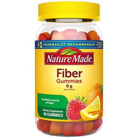 Nature Made® Assorted Fruit Flavored 6g Fiber Adult Gummies