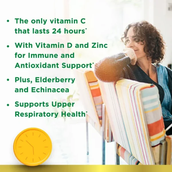 Nature's Bounty® Immune 24 Hour+ Dietary Supplement Softgels - Image 3