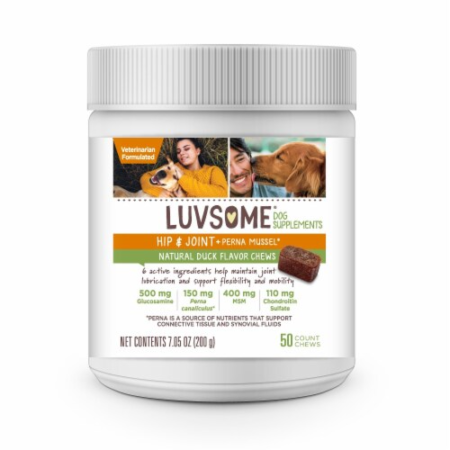 Luvsome® Hip & Joint Duck Flavor Chews Dog Supplements