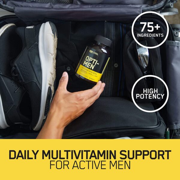 Optimum Nutrition, Opti-Men Multivitamin, 150 Tablets - Image 5